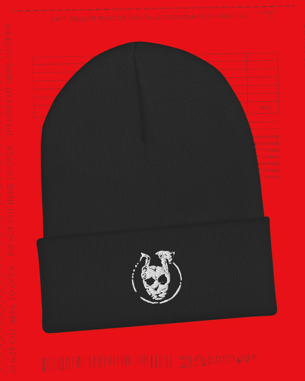 BUNNY x BONES Cuffed Beanie
