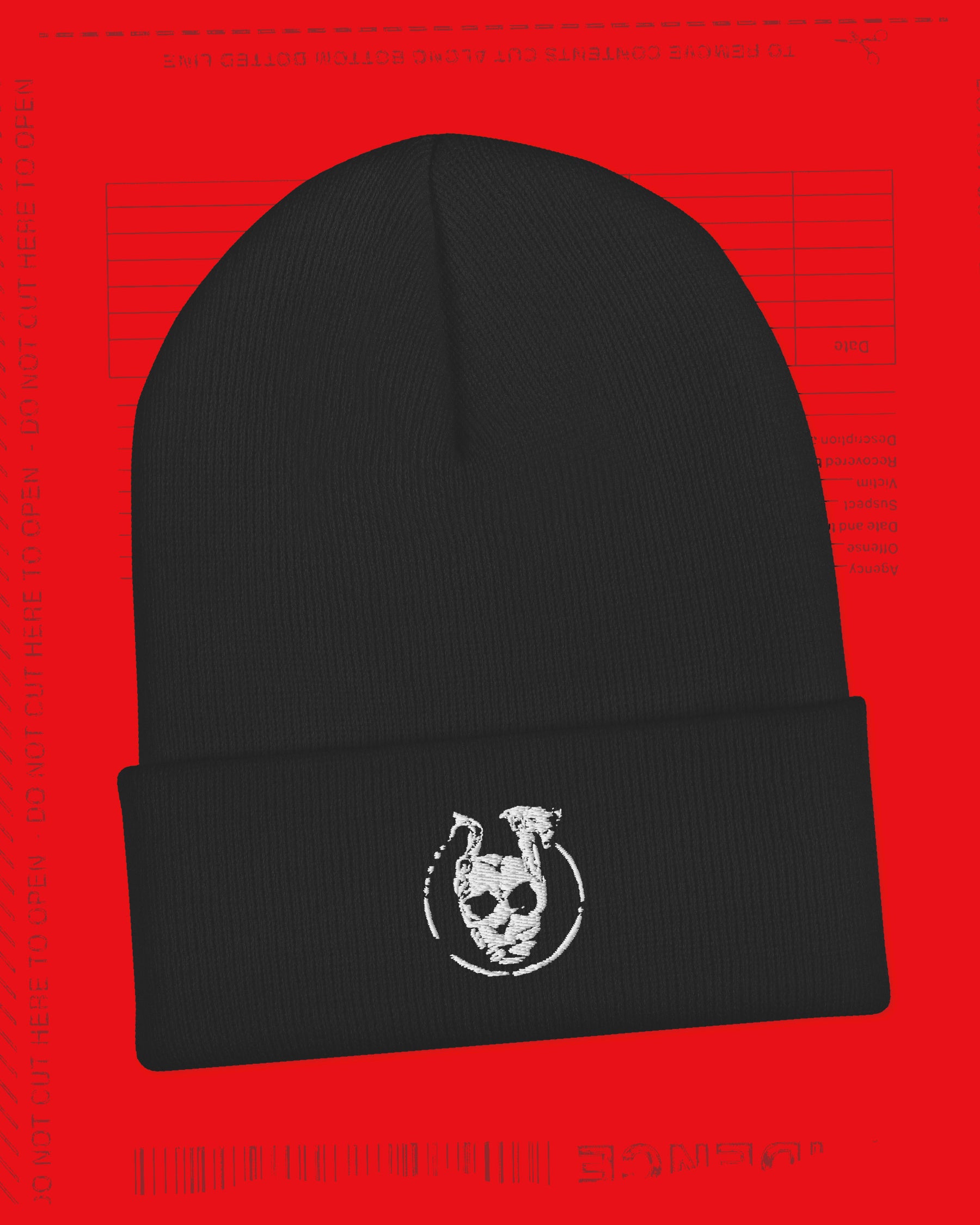 BUNNY x BONES Cuffed Beanie
