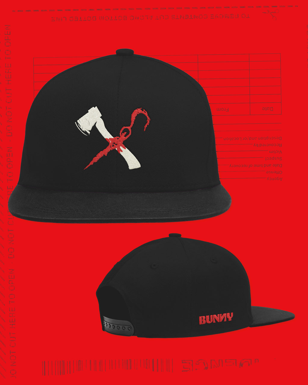 BUNNY x BONES Hatch & Hook Woven Hat